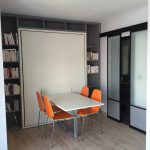 agencement sur mesure avec lit escamotable